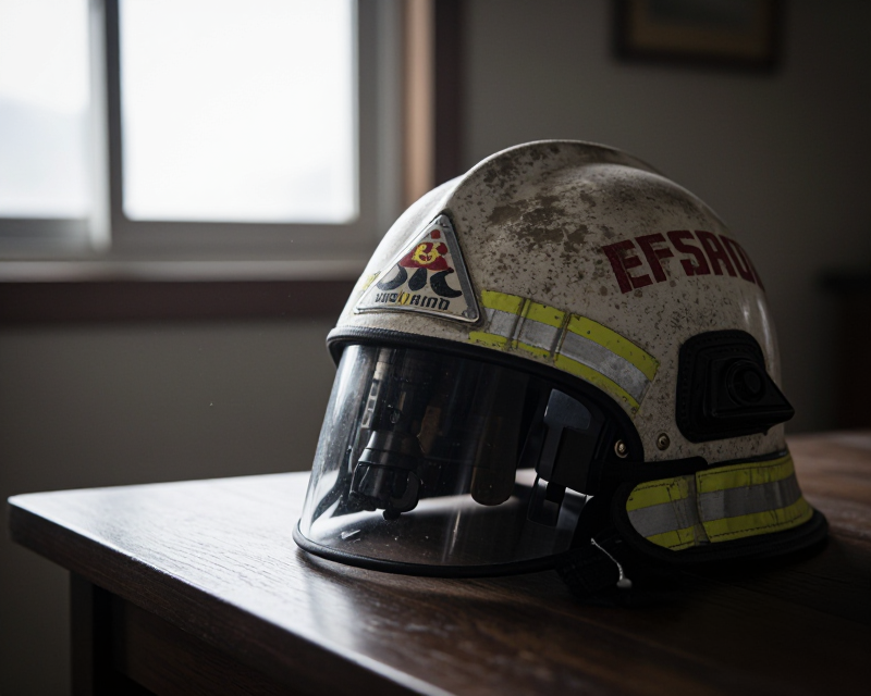 Symbolic Firefighter Helmet