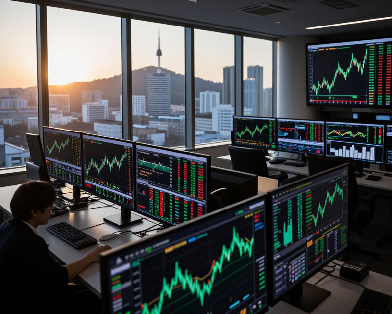 Rising Korean Stock Market
