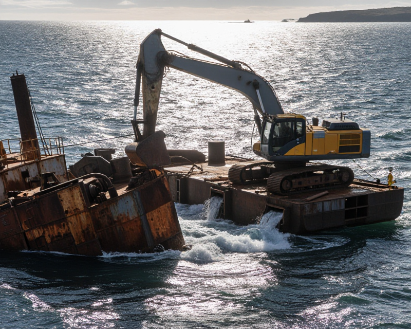 Shipwreck Dismantling Operation