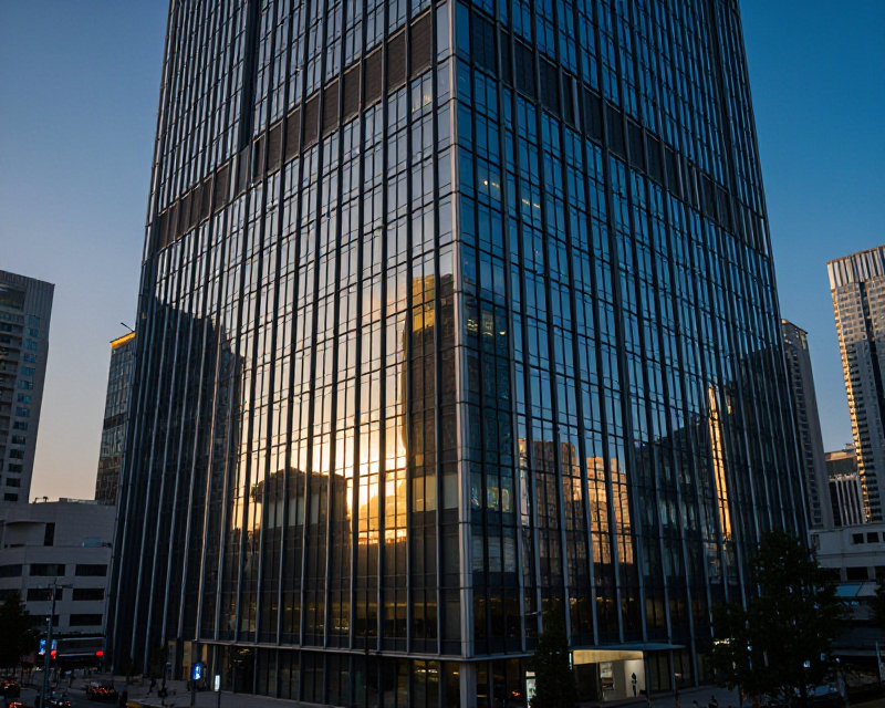 Seoul Financial District Atmosphere