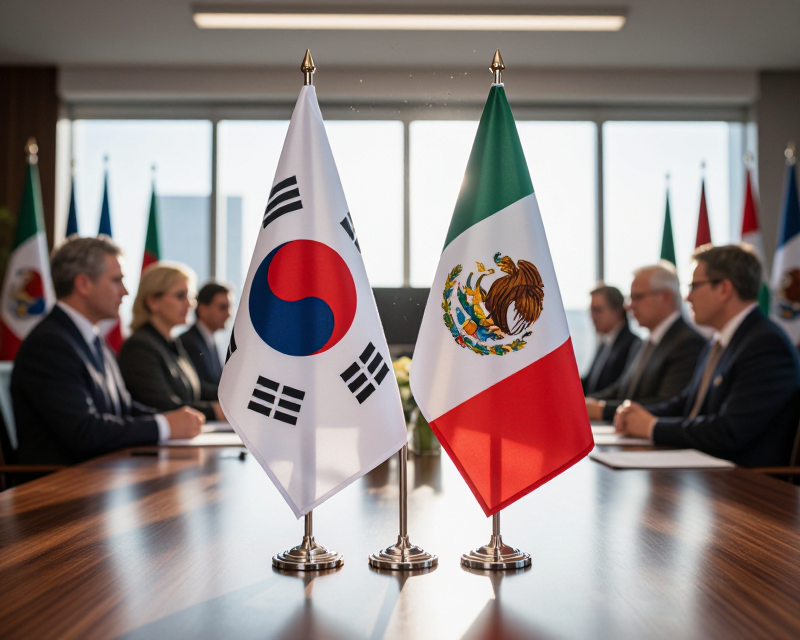 Diplomatic Meeting Atmosphere