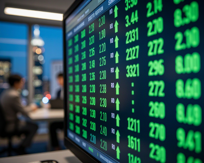 Rising KOSDAQ Market