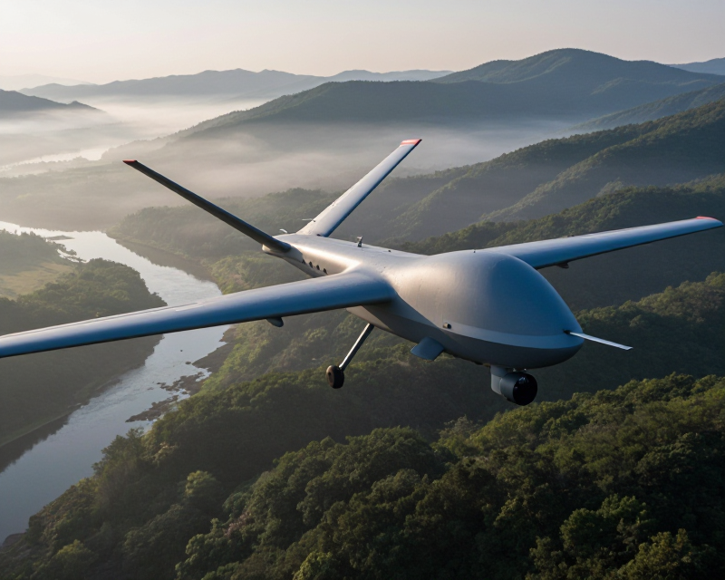 Military Drone at Border