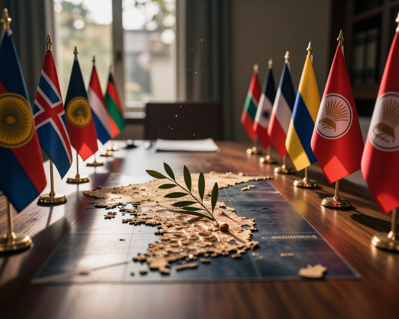 Diplomatic Peace Symbolism
