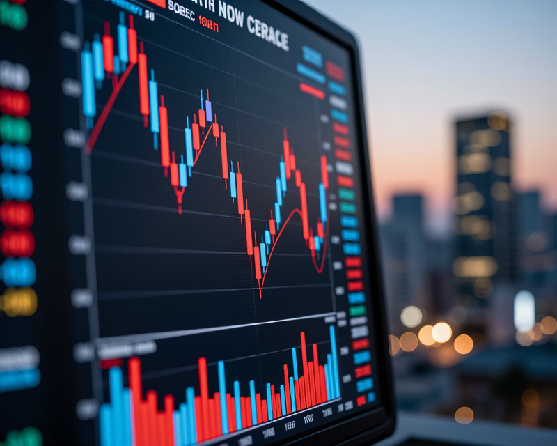 Stock Market Decline Concept