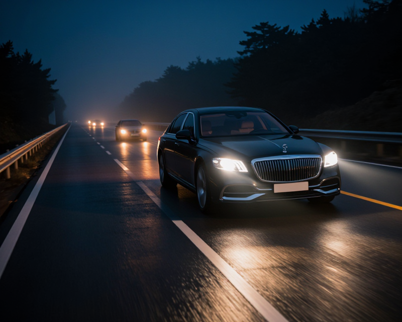 Night Highway Atmosphere