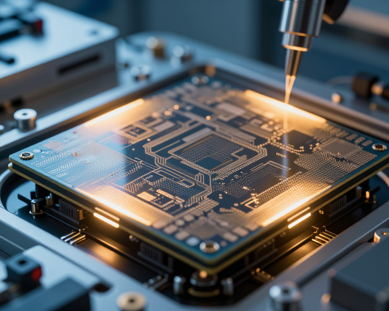 Futuristic Semiconductor Laboratory