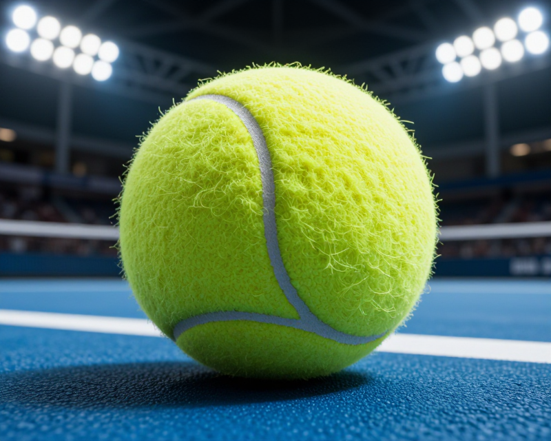 Tennis Court Close-up